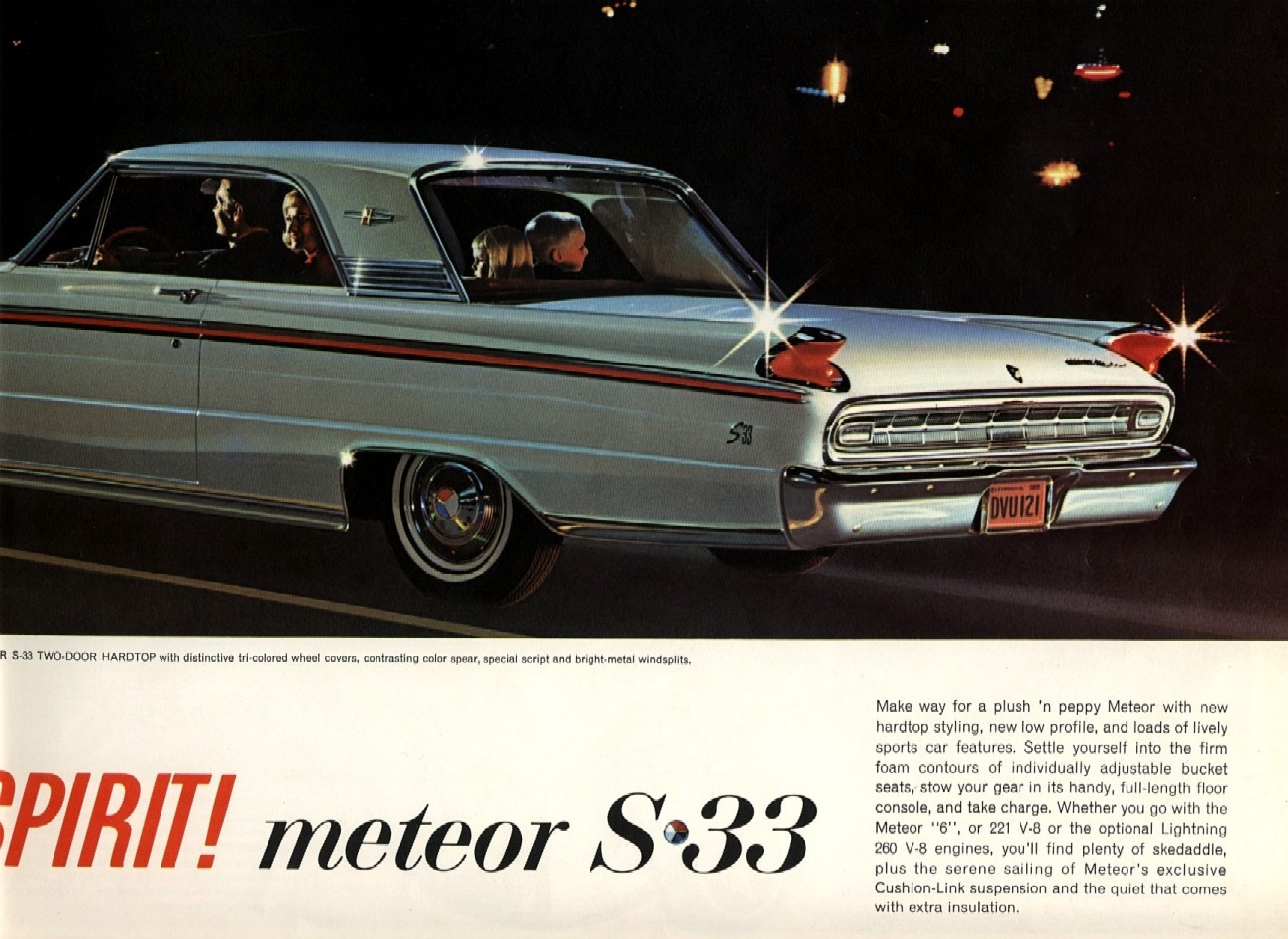 1963 Mercury Meteor Brochure Page 4